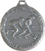 Medalj Innebandy 32mm i guld, silver, brons.