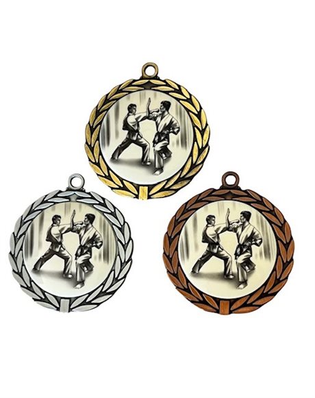 Kampsportsmedalj 70mm