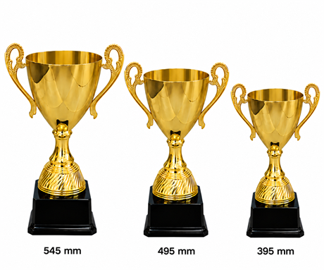 Pokal Odda Guld 3 storlekar