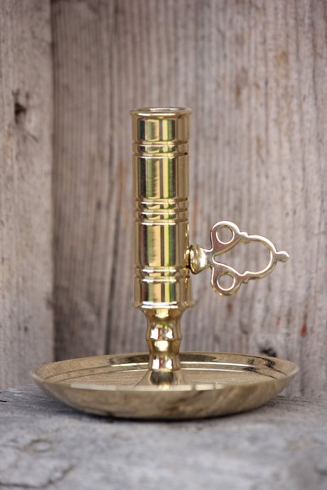 Kammarljusstake mässing malm