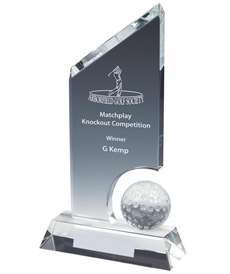 Crystal Golf Ball Award