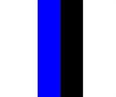 Medaljband Blå/Svart