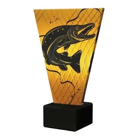 Fishing Pike Glass Award 225mm