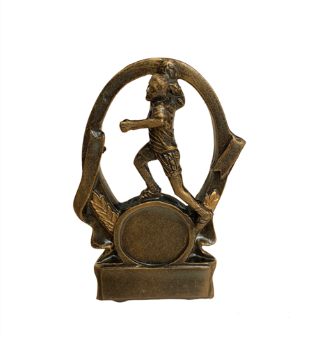 Handbollsfigur Flicka 93mm