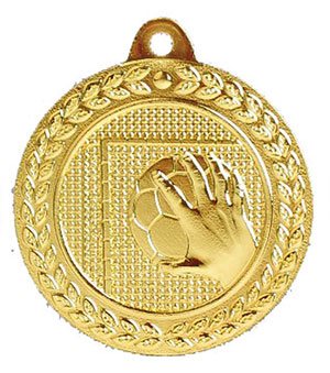Guldmedalj med Handbollsmotiv 40 mm