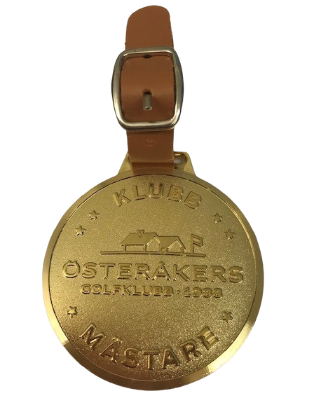 Golfbricka-badge med spänne