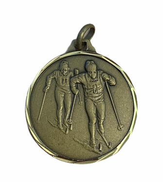 17st Medaljer Längdskidor brons 32mm REA