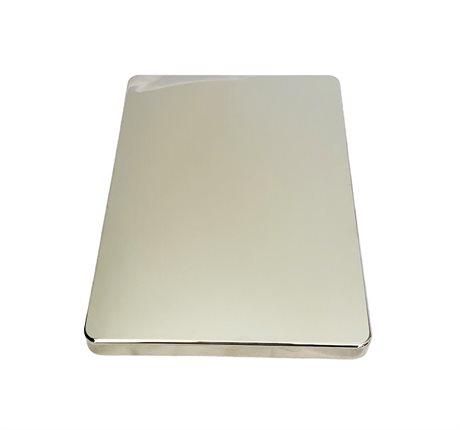 Polerad Aluminium Plakett 237x173x20mm
