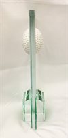 Jadeglass Emerald Green Golf höjd 220mm